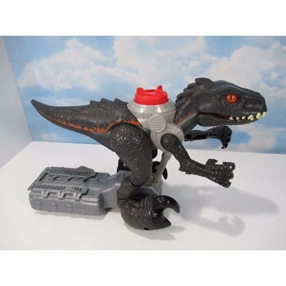 Imaginext Jurassic World 2 Walking Indoraptor Figure Dinosaur Only Motorized B2 - Picture 3 of 9